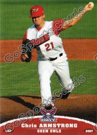 2007 Orem Owlz Chris Armstrong