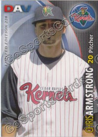 2008 Cedar Rapids Kernels DAV Chris Armstrong