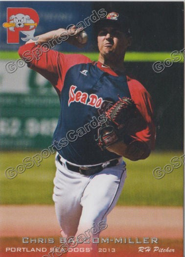 2013 Portland Sea Dogs Chris Balcom Miller