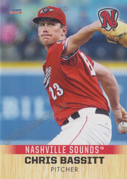 2018 Nashville Sounds Chris Bassit