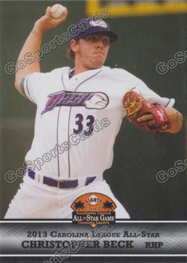 2013 Carolina League All Star Chris Christopher Beck
