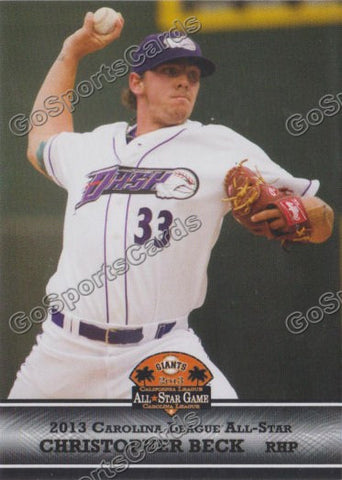 2013 Carolina League All Star Chris Christopher Beck