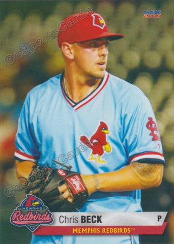 2019 Memphis Redbirds Chris Beck