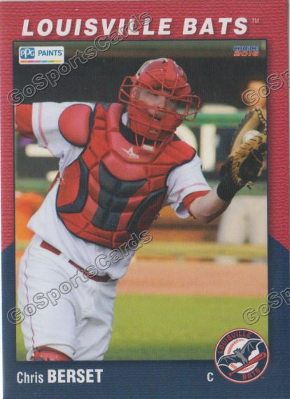 2016 Louisville Bats Chris Berset