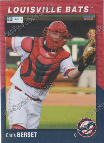 2016 Louisville Bats Chris Berset