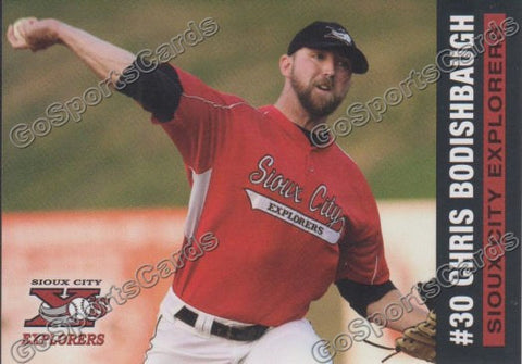 2013 Sioux City Explorers Chris Bodishbaugh
