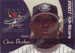 2007 International League All Star Choice Chris Booker