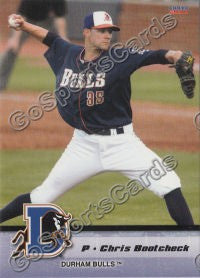 2011 Durham Bulls Chris Bootcheck