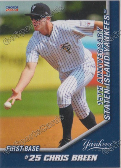 2014 Staten Island Yankees Chris Breen