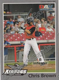 2010 Grand Prairie AirHogs DAV Chris Brown