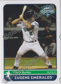 2012 Eugene Emeralds Chris Burke