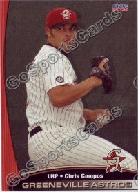 2005 Greeneville Astros Chris Campos