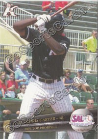 2007 South Atlantic League Top Prospects Chris Carter