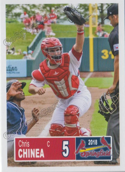 2018 Springfield Cardinals Chris Chinea