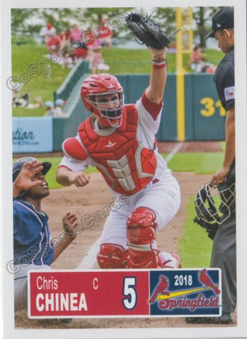 2018 Springfield Cardinals Chris Chinea