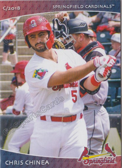 2018 Springfield Cardinals SGA Chris Chinea