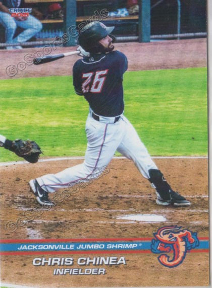 2021 Jacksonville Jumbo Shrimp Chris Chinea