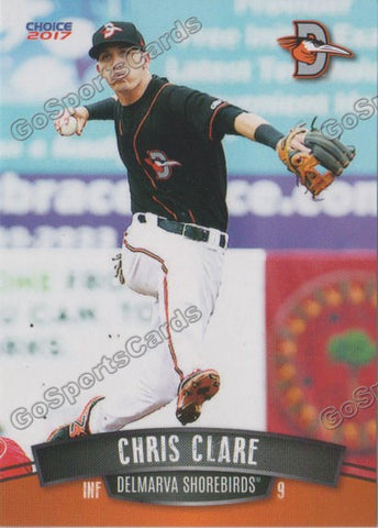 2017 Delmarva Shorebirds Chris Clare