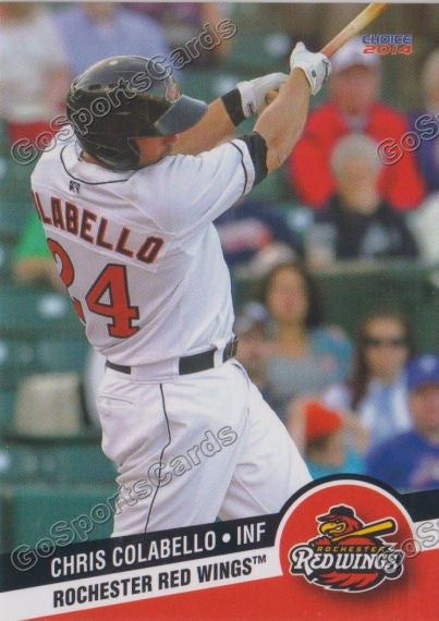 2014 Rochester Red Wings Chris Colabello