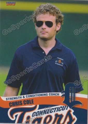 2013 Connecticut Tigers Chris Cole