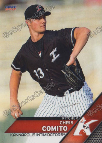 2017 Kannapolis Intimidators Chris Comito