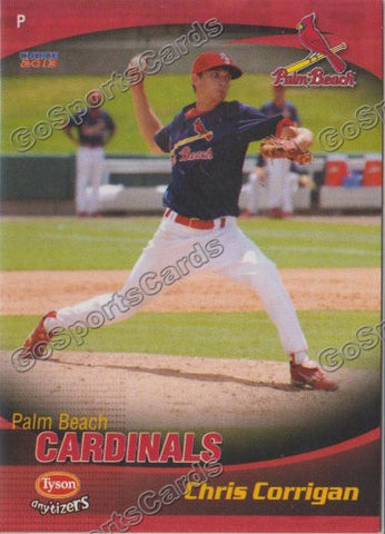 2013 Palm Beach Cardinals Chris Corrigan