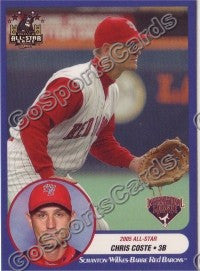 2005 International League All-Stars Choice Chris Coste