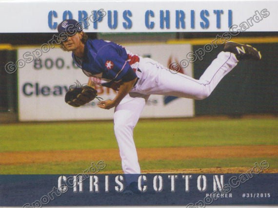 2015 Corpus Christi Hooks Chris Cotton