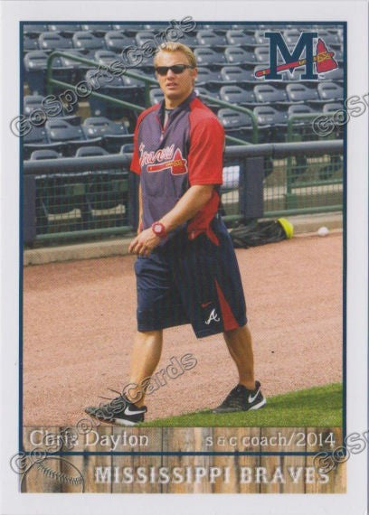 2014 Mississippi Braves Chris Dayton