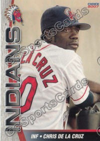 2007 Kinston Indians Chris De La Cruz
