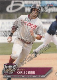 2011 Wisconsin Timber Rattlers Chris Dennis
