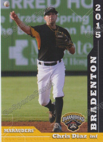 2015 Bradenton Marauders Chris Diaz
