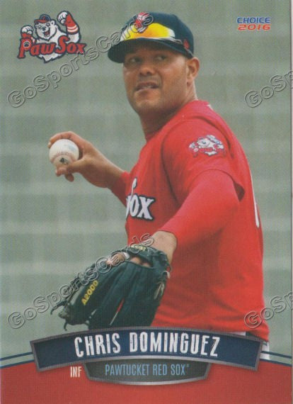2016 Pawtucket Red Sox Chris Dominguez