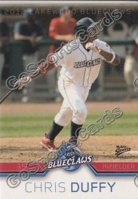 2012 Lakewood BlueClaws Chris Duffy