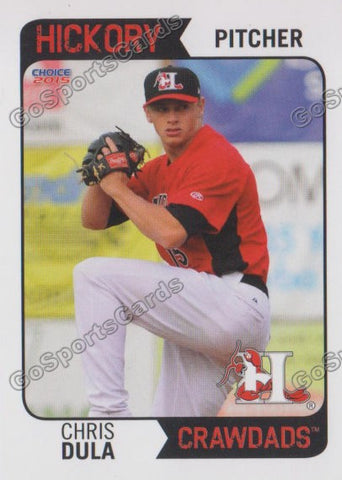 2015 Hickory Crawdads Chris Dula