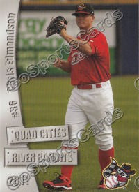 2011 Quad Cities River Bandits Chris Edmondson