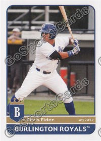2012 Burlington Royals Chris Elder