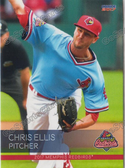 2017 Memphis Redbirds Chris Ellis