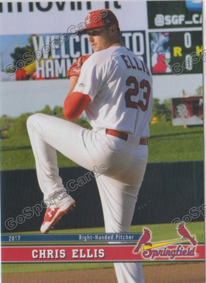 2017 Springfield Cardinals SGA Chris Ellis