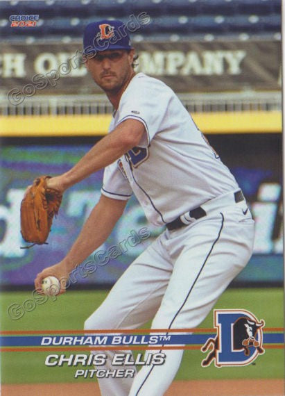 2021 Durham Bulls Chris Ellis