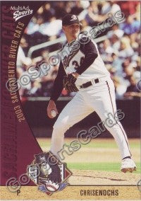 2003 Sacramento River Cats Multi-Ad Chris Enochs