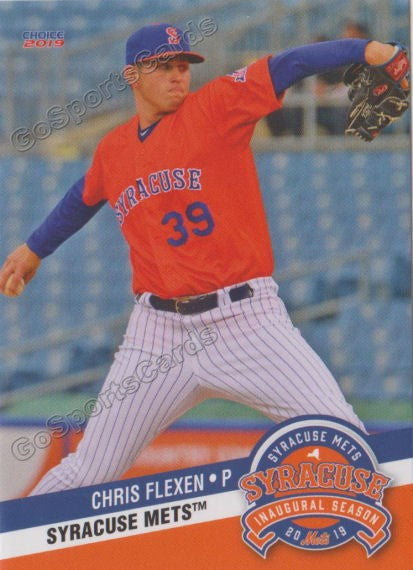 2019 Syracuse Mets Chris Flexen