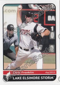 2012 Lake Elsinore Storm Chris Franklin
