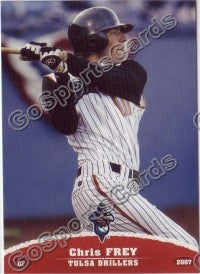 2007 Tulsa Drillers Chris Frey