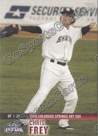 2009 Colorado Springs Sky Sox Chris Frey