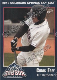 2010 Colorado Springs Sky Sox Chris Frey