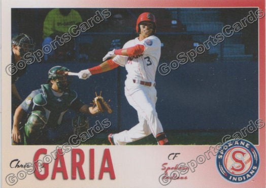 2013 Spokane Indians Chris Garia