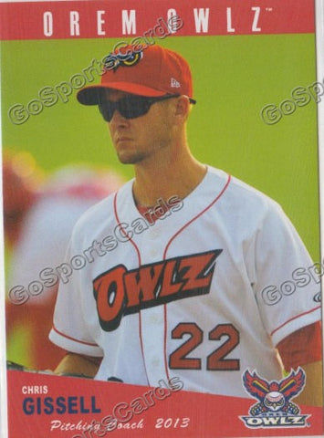 2013 Orem Owlz Chris Gissell