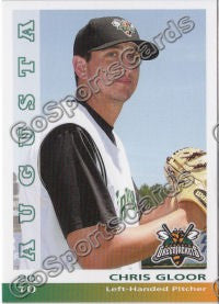 2010 Augusta GreenJackets Chris Gloor