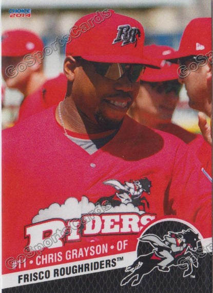 2014 Frisco Roughriders Chris Grayson